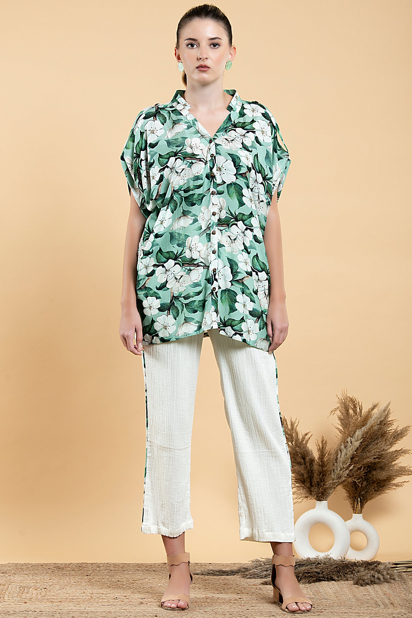 Wild Apple Kaftan Shirt