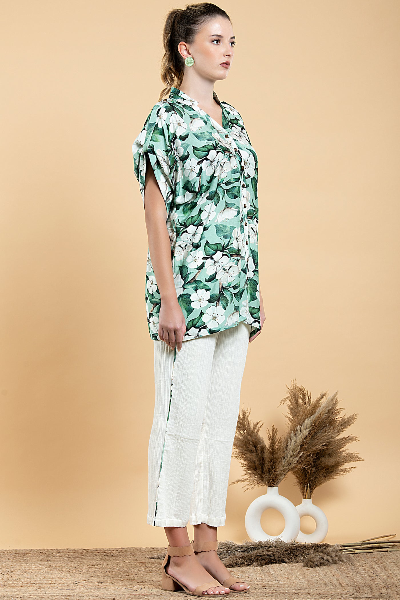 Wild Apple Kaftan Shirt