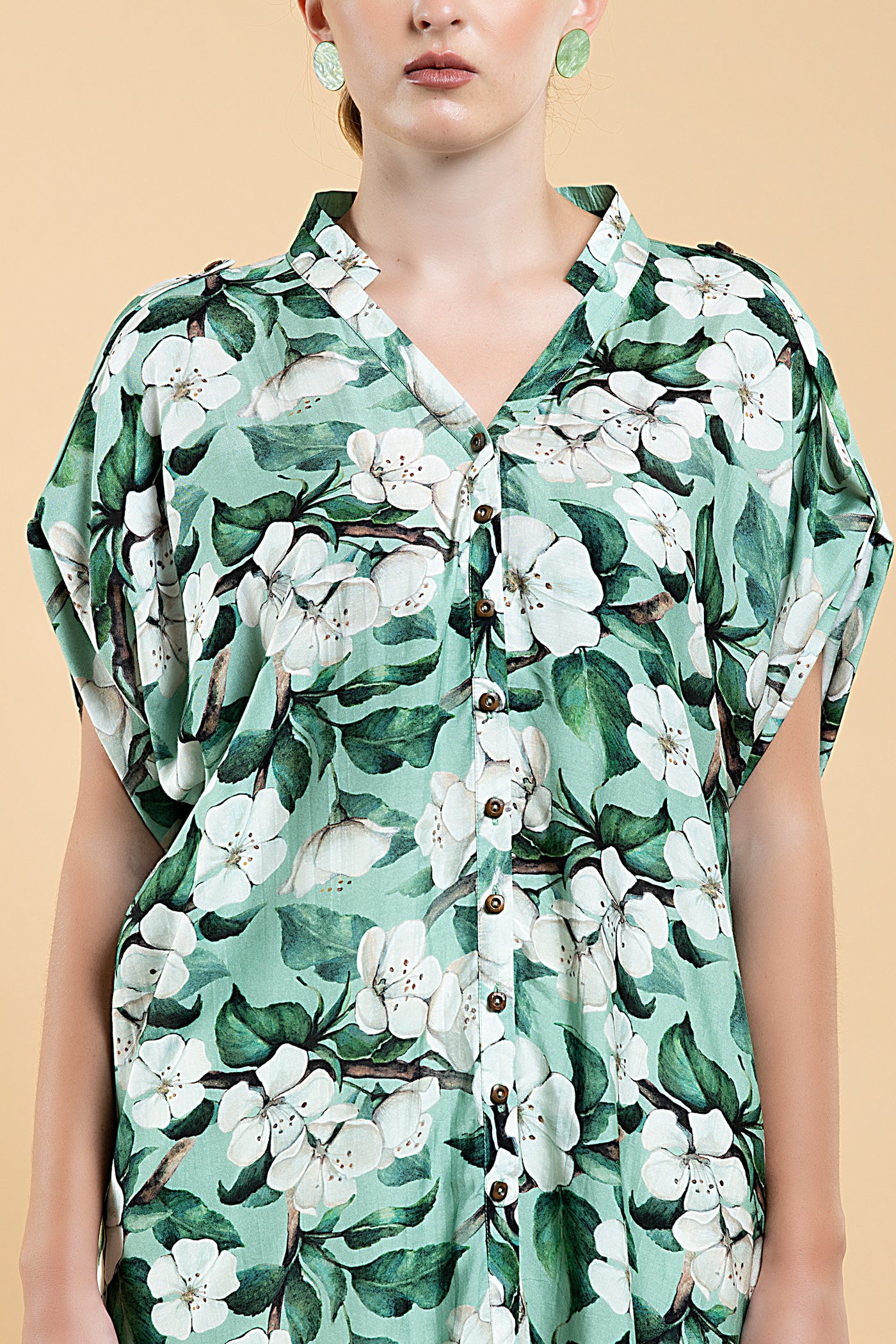 Wild Apple Kaftan Shirt