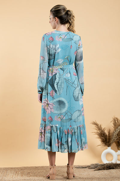 Nelumbo Long Dress